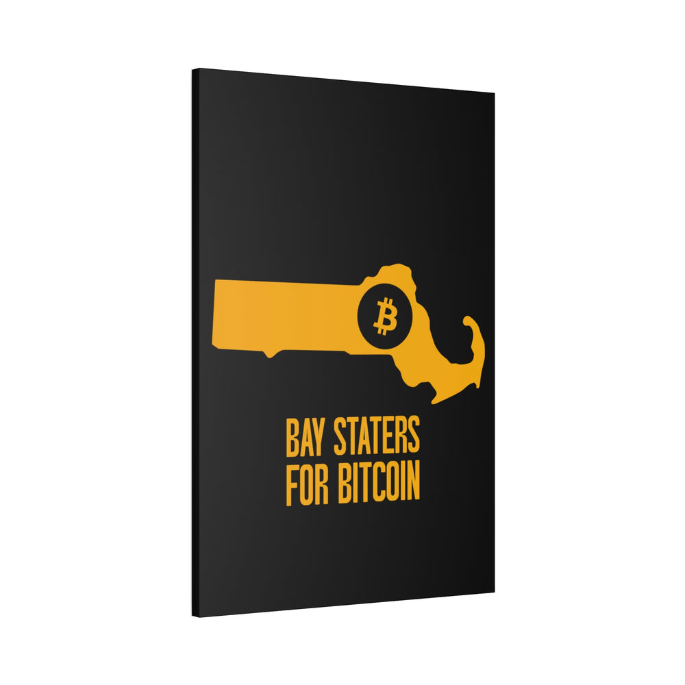 Bay Staters for Bitcoin | Wall Canvas