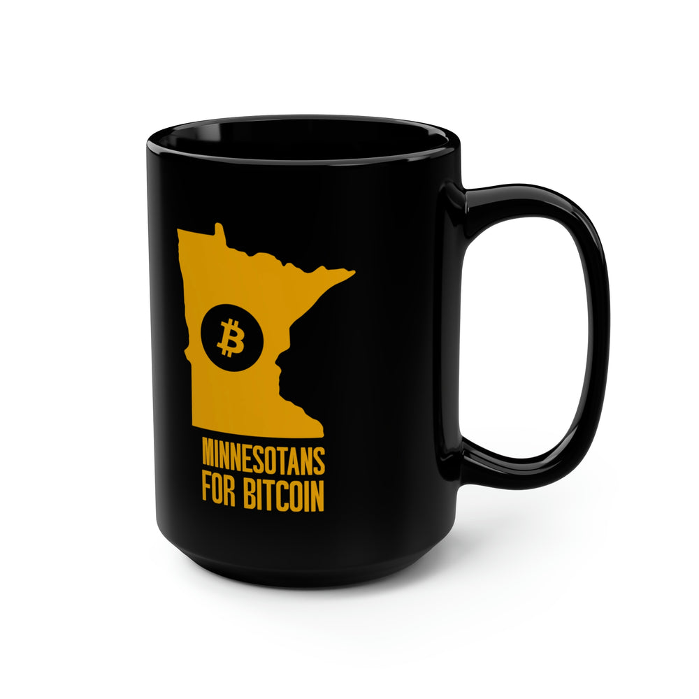 Minnesotans for Bitcoin | Black Mug