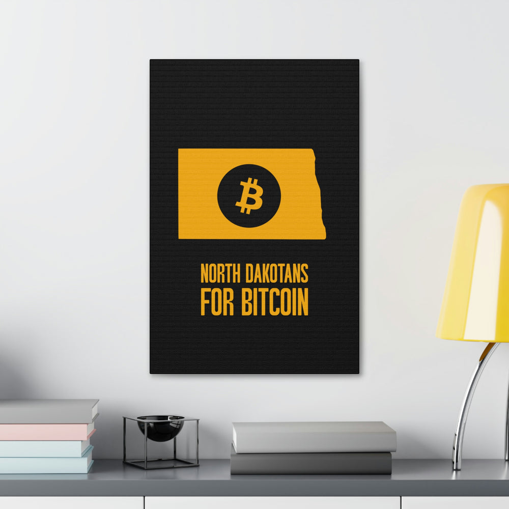 North Dakotans for Bitcoin | Wall Canvas