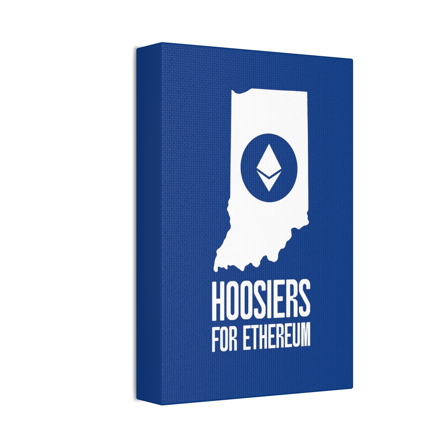 Hoosiers for Ethereum | Wall Canvas