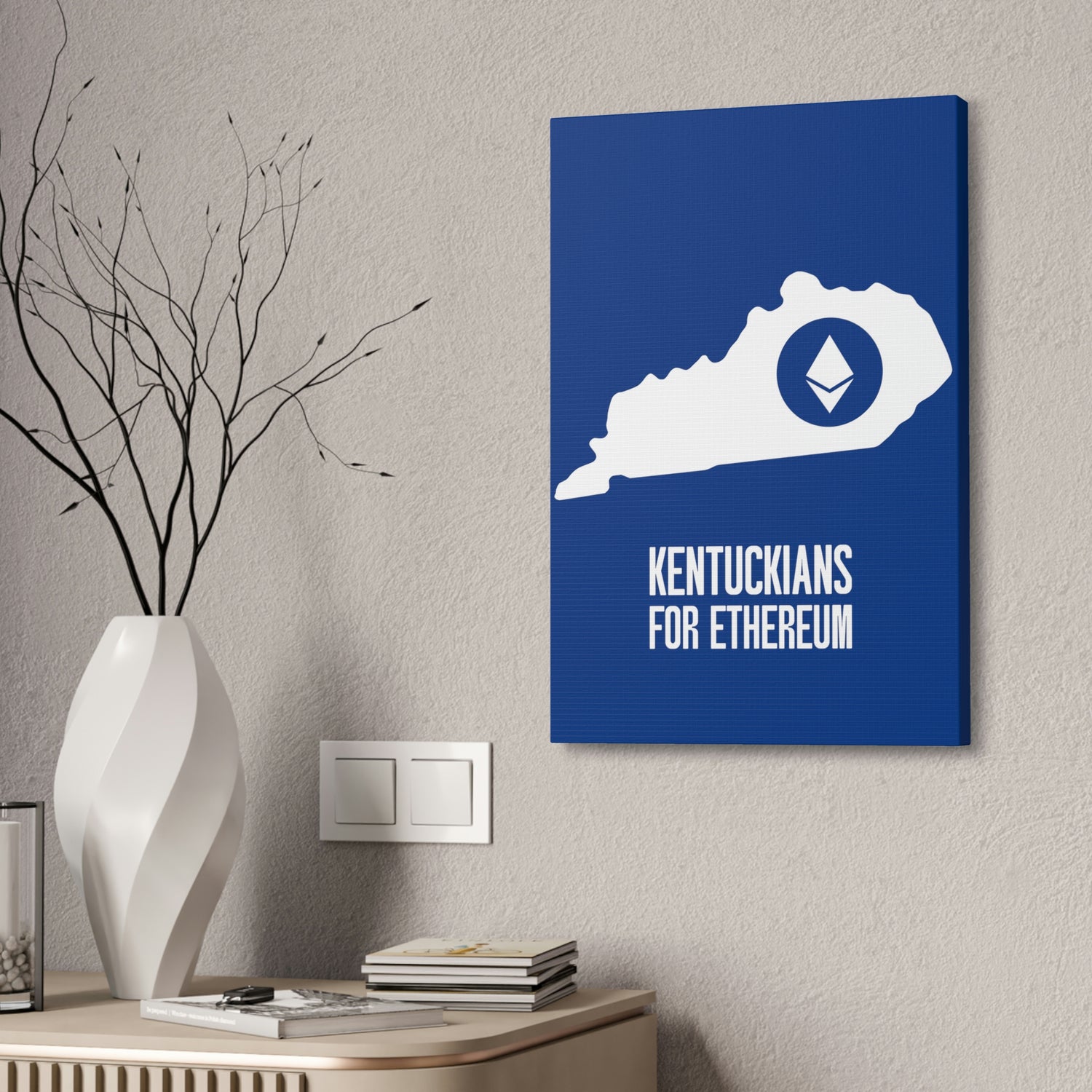 Kentuckians for Ethereum | Wall Canvas