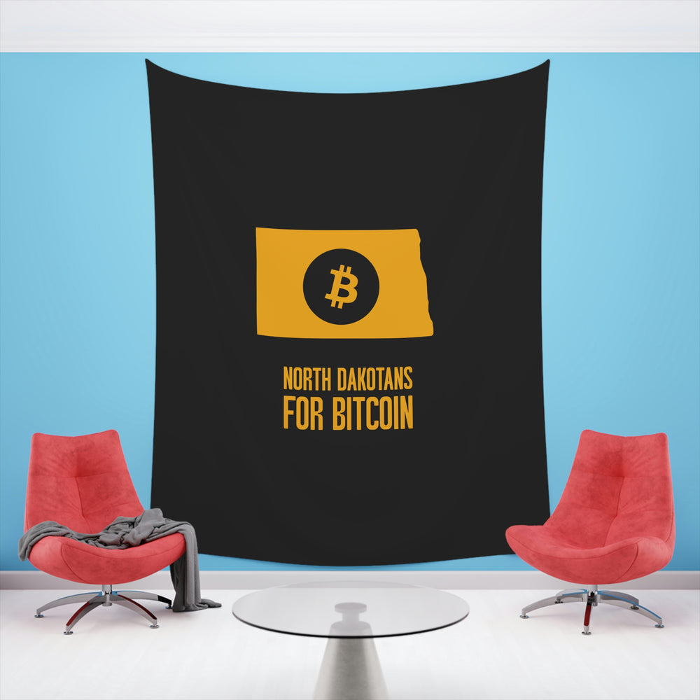 North Dakotans for Bitcoin | Wall Tapestry