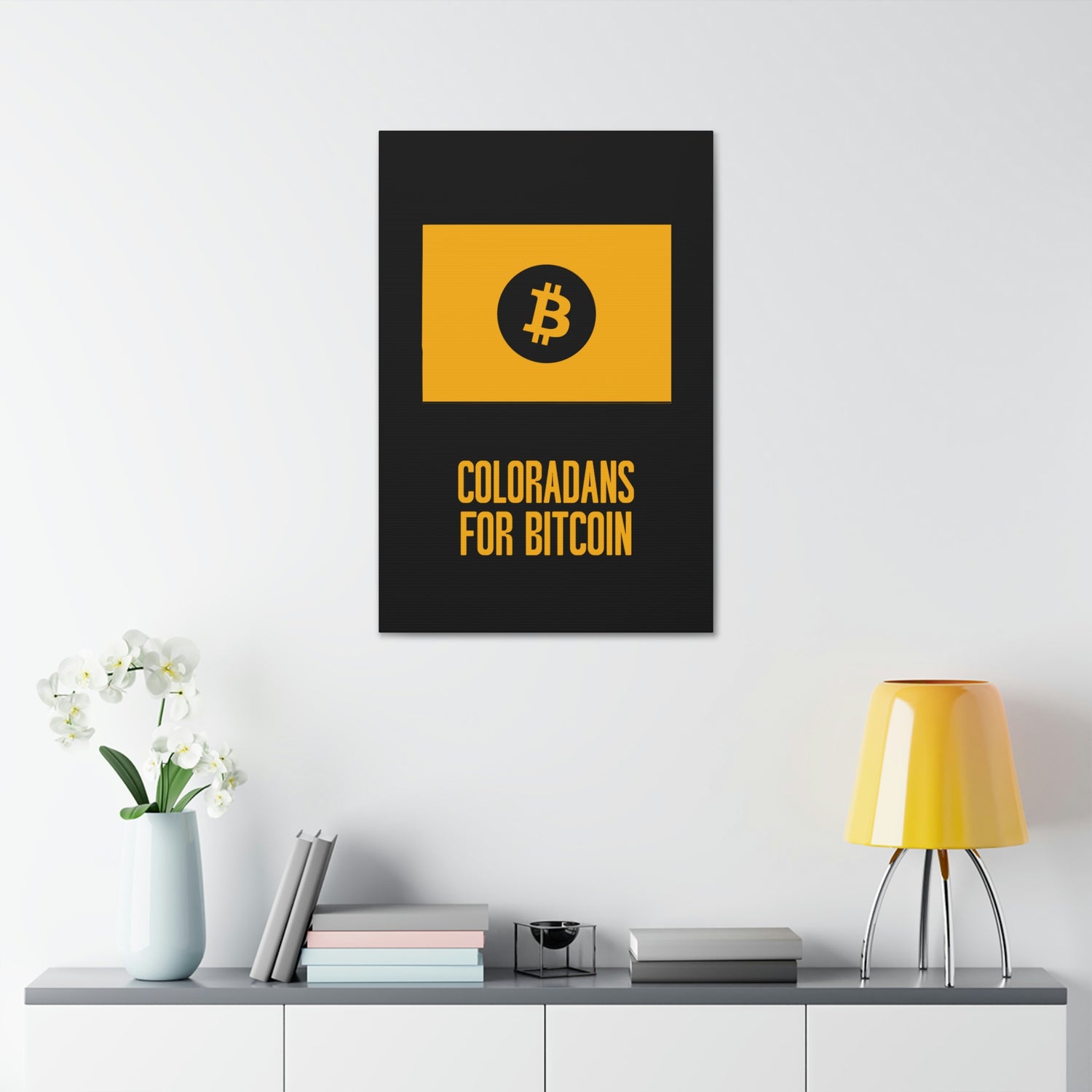 Coloradans for Bitcoin | Wall Canvas