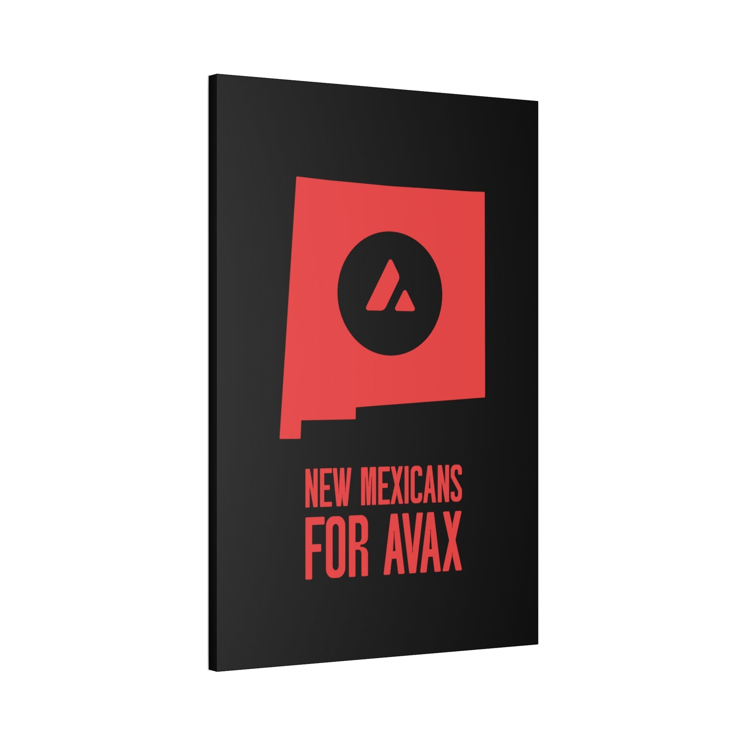 New Mexicans for Avax | Wall Canvas