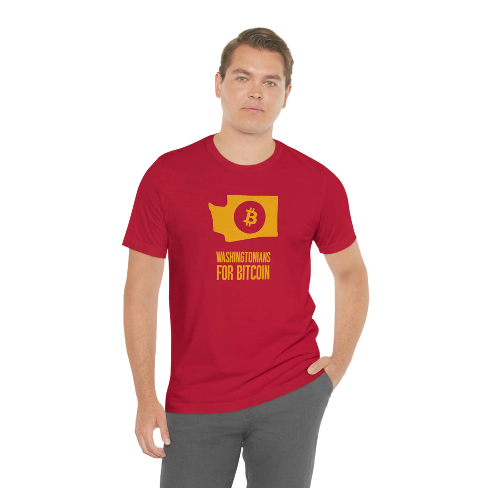 Washingtonians State for Bitcoin | T-Shirt