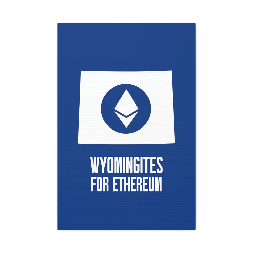 Wyomingites for Ethereum | Wall Canvas