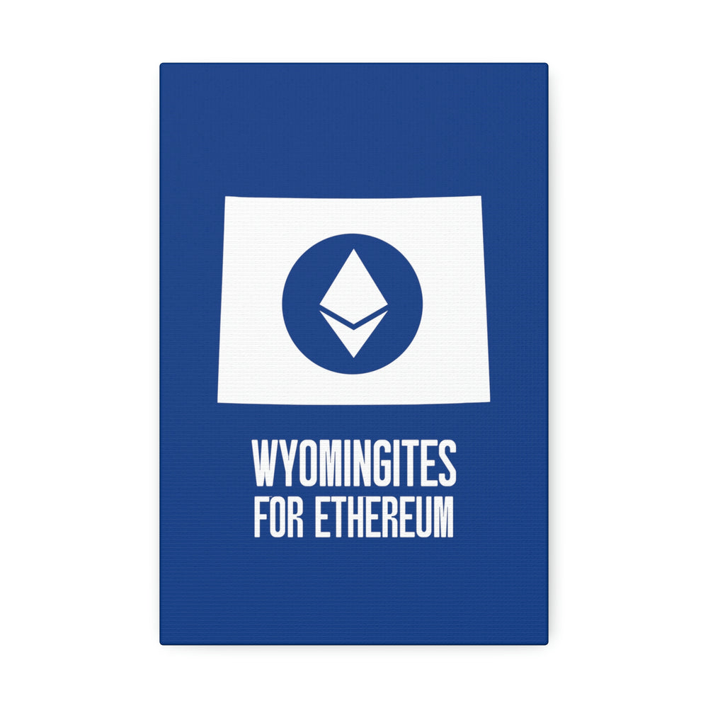 Wyomingites for Ethereum | Wall Canvas