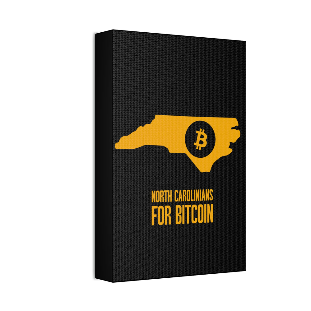 North Carolinians for Bitcoin | Wall Canvas