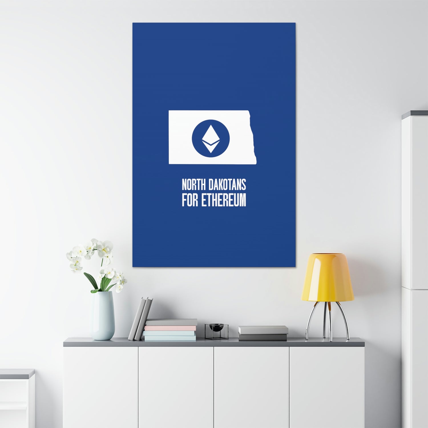 North Dakotans for Ethereum | Wall Canvas