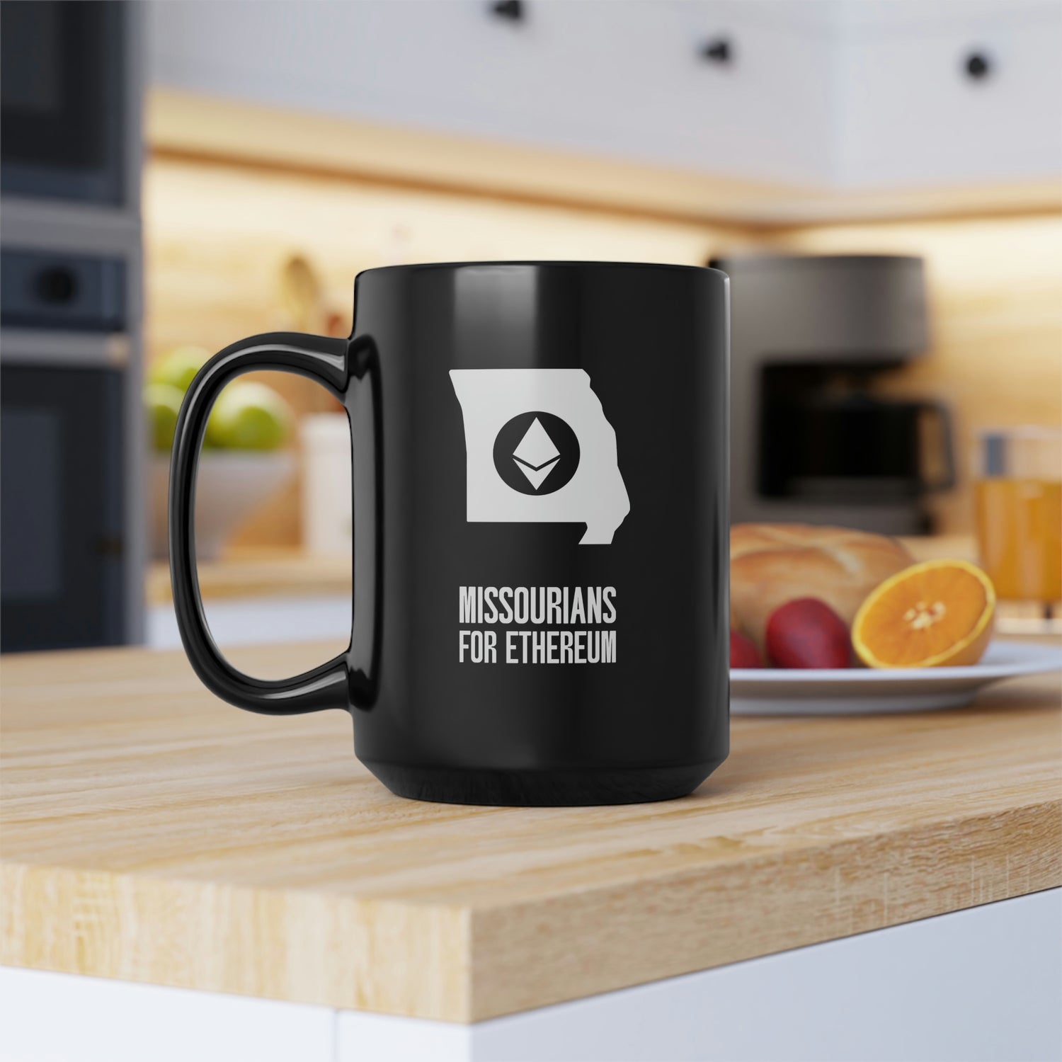 Missourians for Ethereum | Black Mug