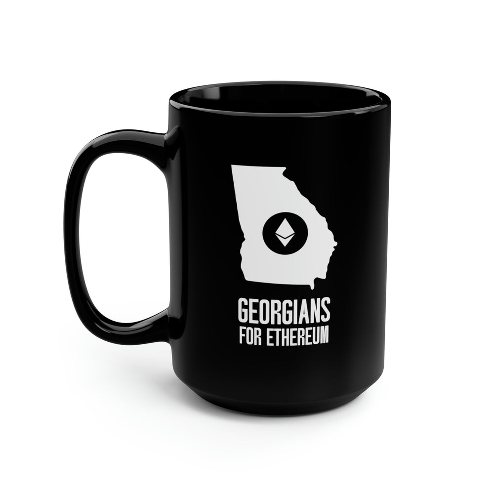 Georgians for Ethereum | Black Mug