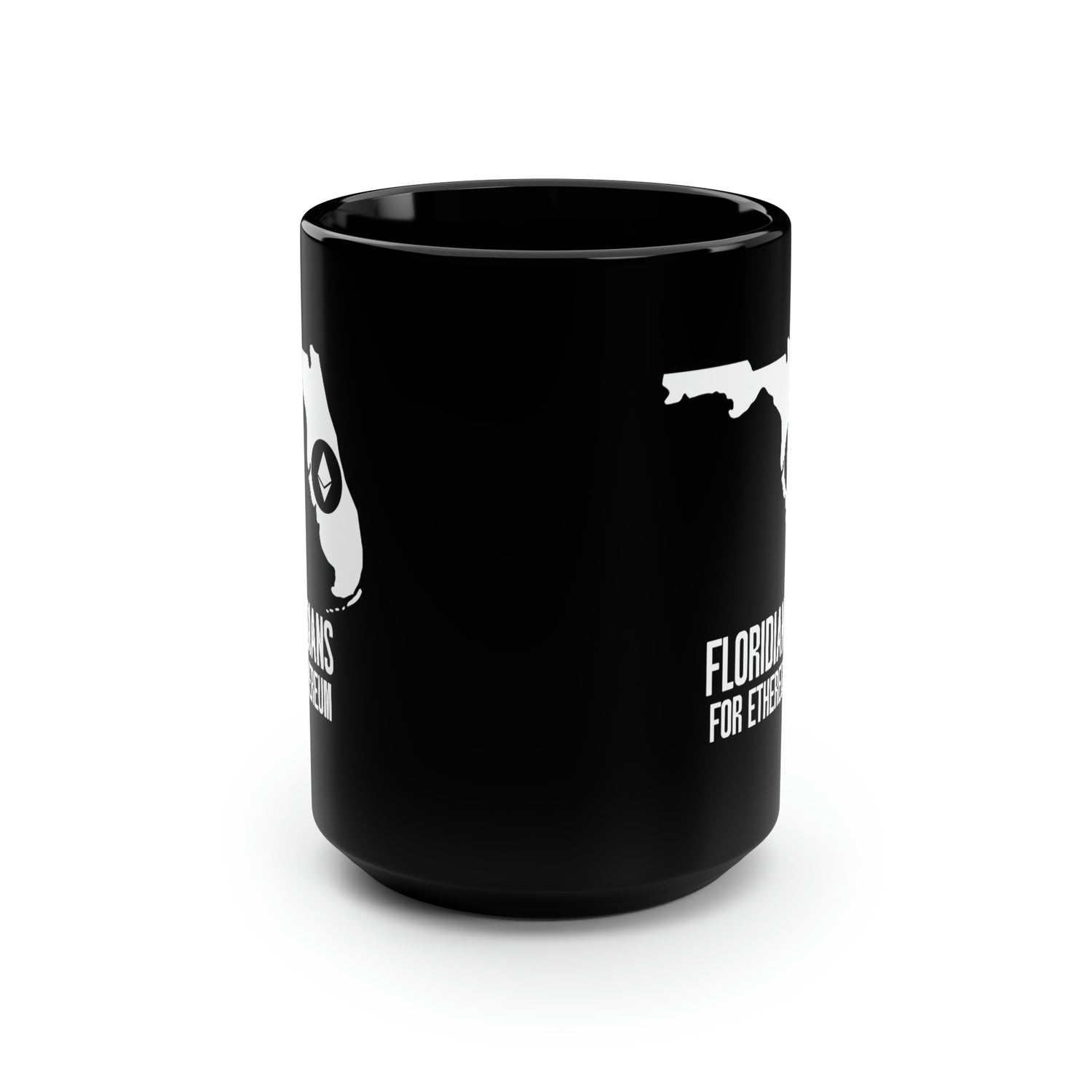 Floridians for Ethereum | Black Mug