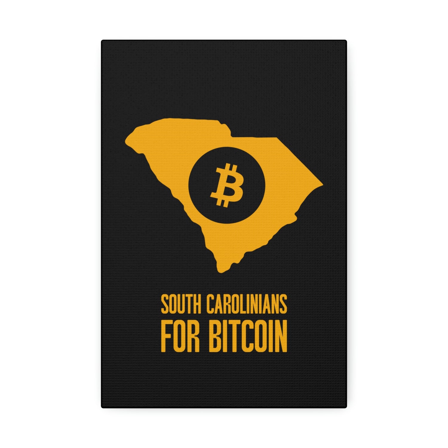 South Carolinians for Bitcoin | Wall Canvas