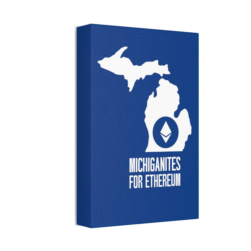 Michiganites for Ethereum | Wall Canvas