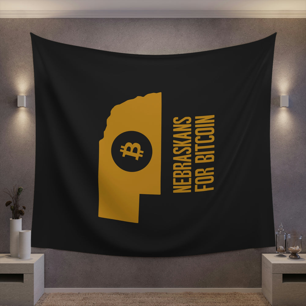 Nebraskans for Bitcoin | Wall Tapestry