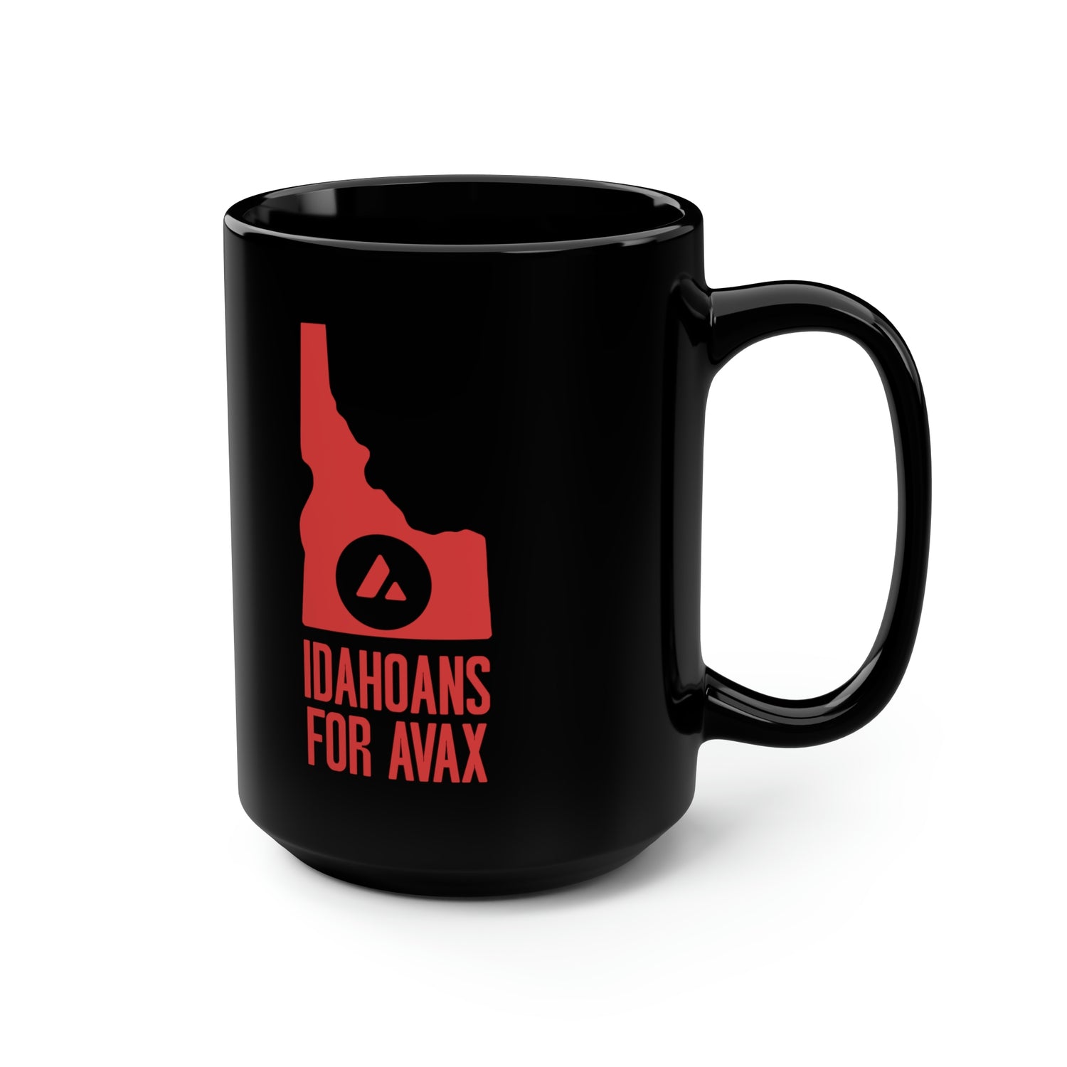 Idahoans for Avax | Black Mug