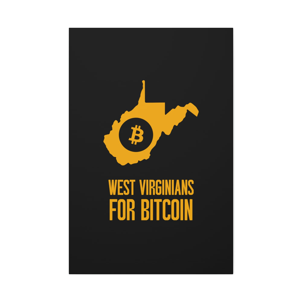 West Virginians for Bitcoin | Wall Canvas