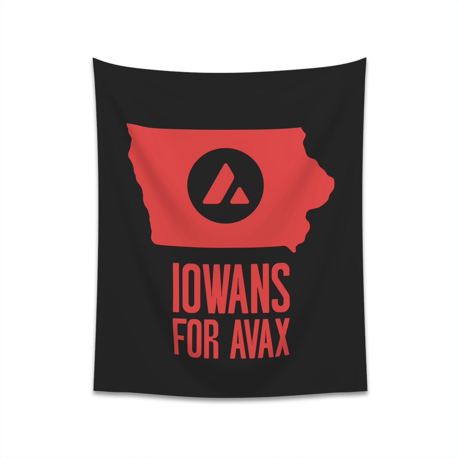 Iowans for Avax | Wall Tapestry