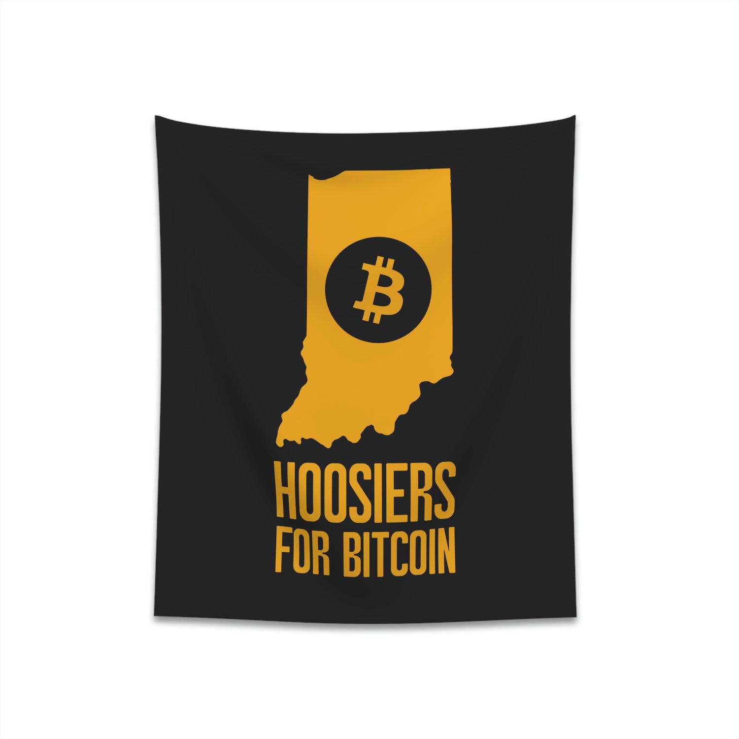 Hoosiers for Bitcoin | Wall Tapestry