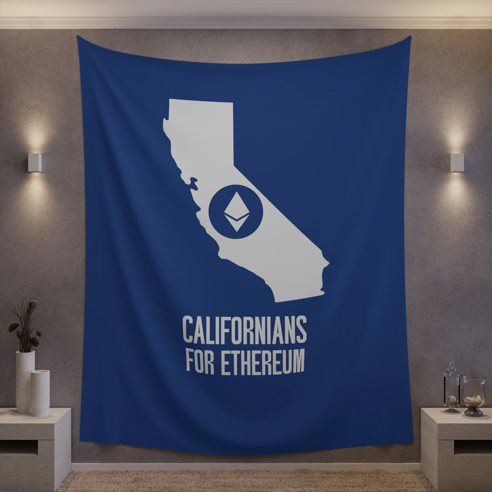 Californians for Ethereum | Wall Tapestry