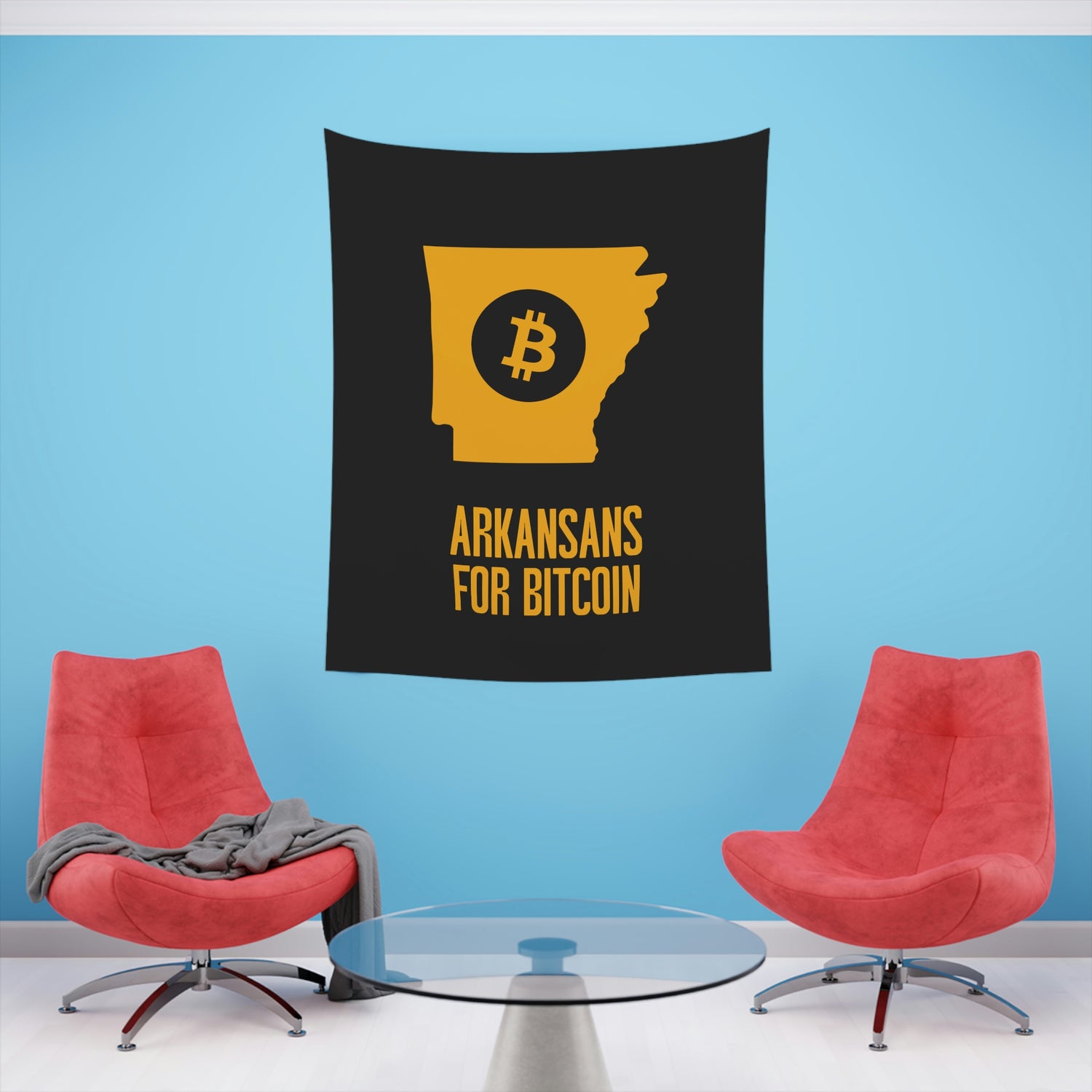 Arkansans for Bitcoin | Wall Tapestry