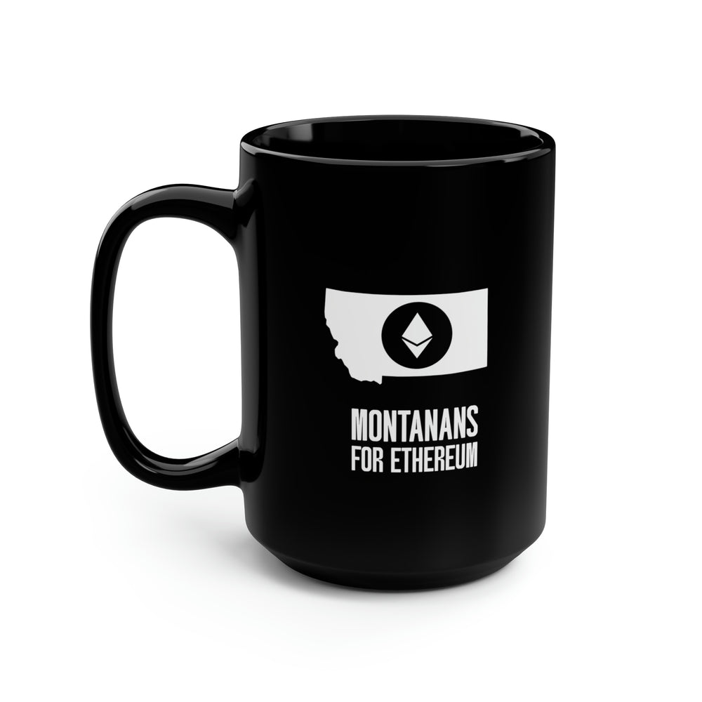 Montanans for Ethereum | Black Mug