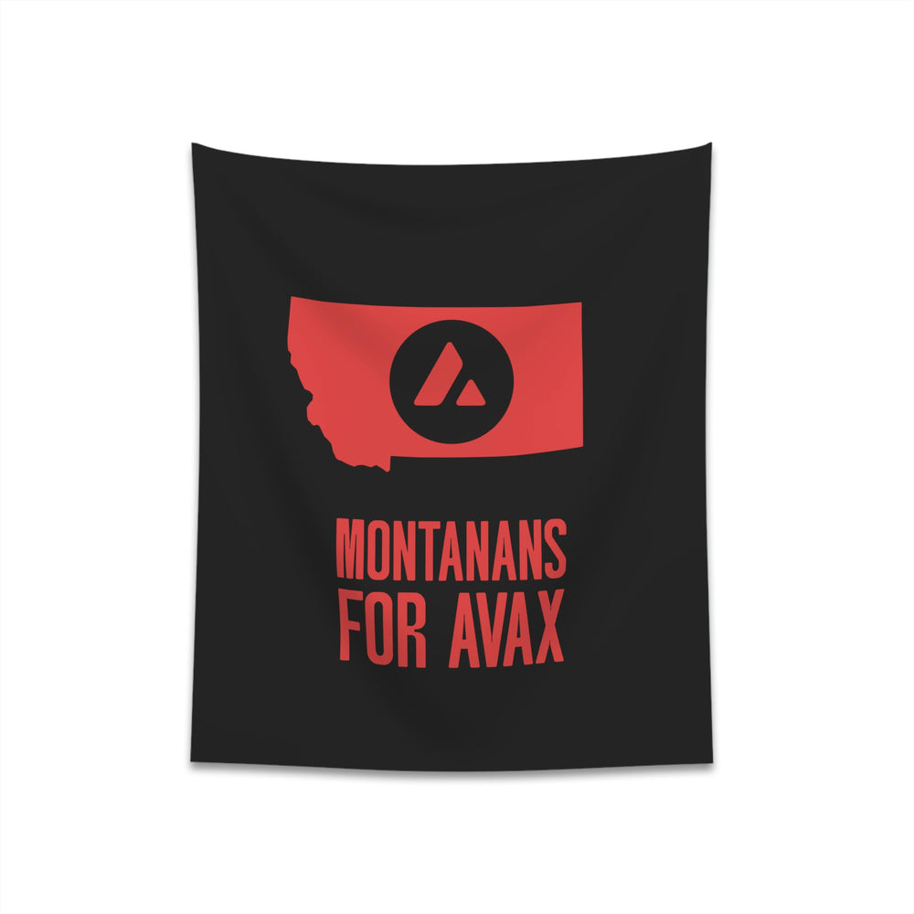 Montanans for Avax | Wall Tapestry