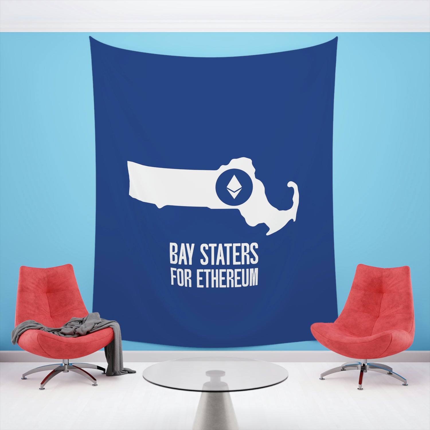 Bay Staters for Ethereum | Wall Tapestry