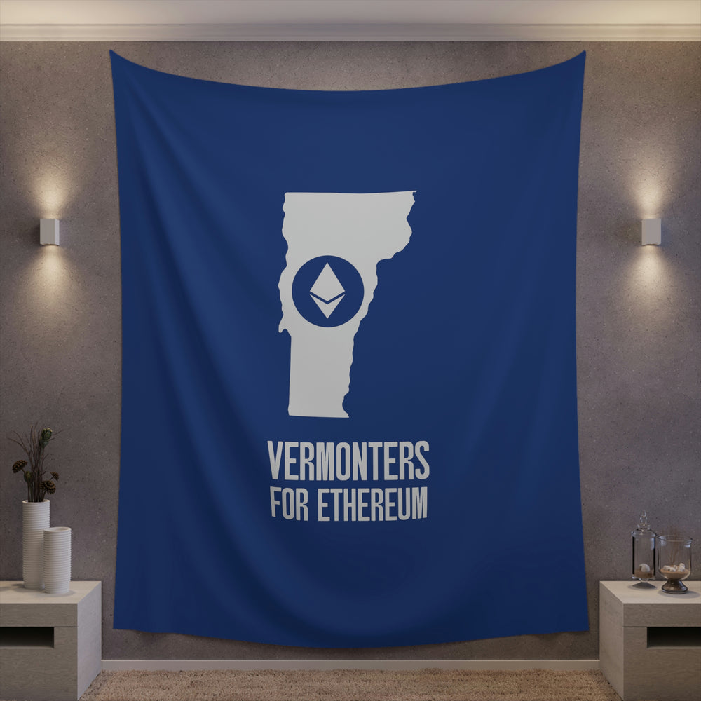 Vermonters for Ethereum | Wall Tapestry