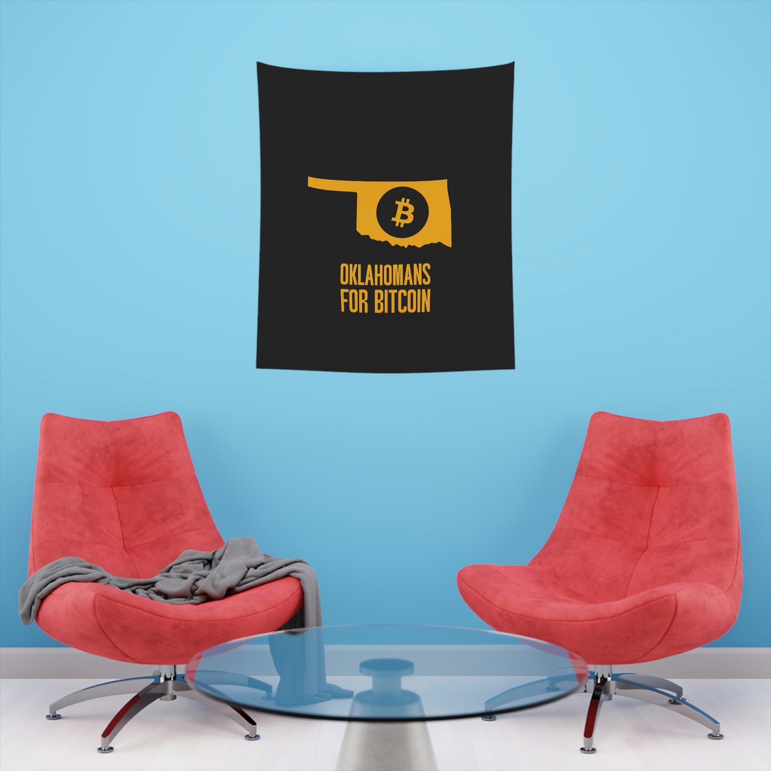 Oklahomans for Bitcoin | Wall Tapestry