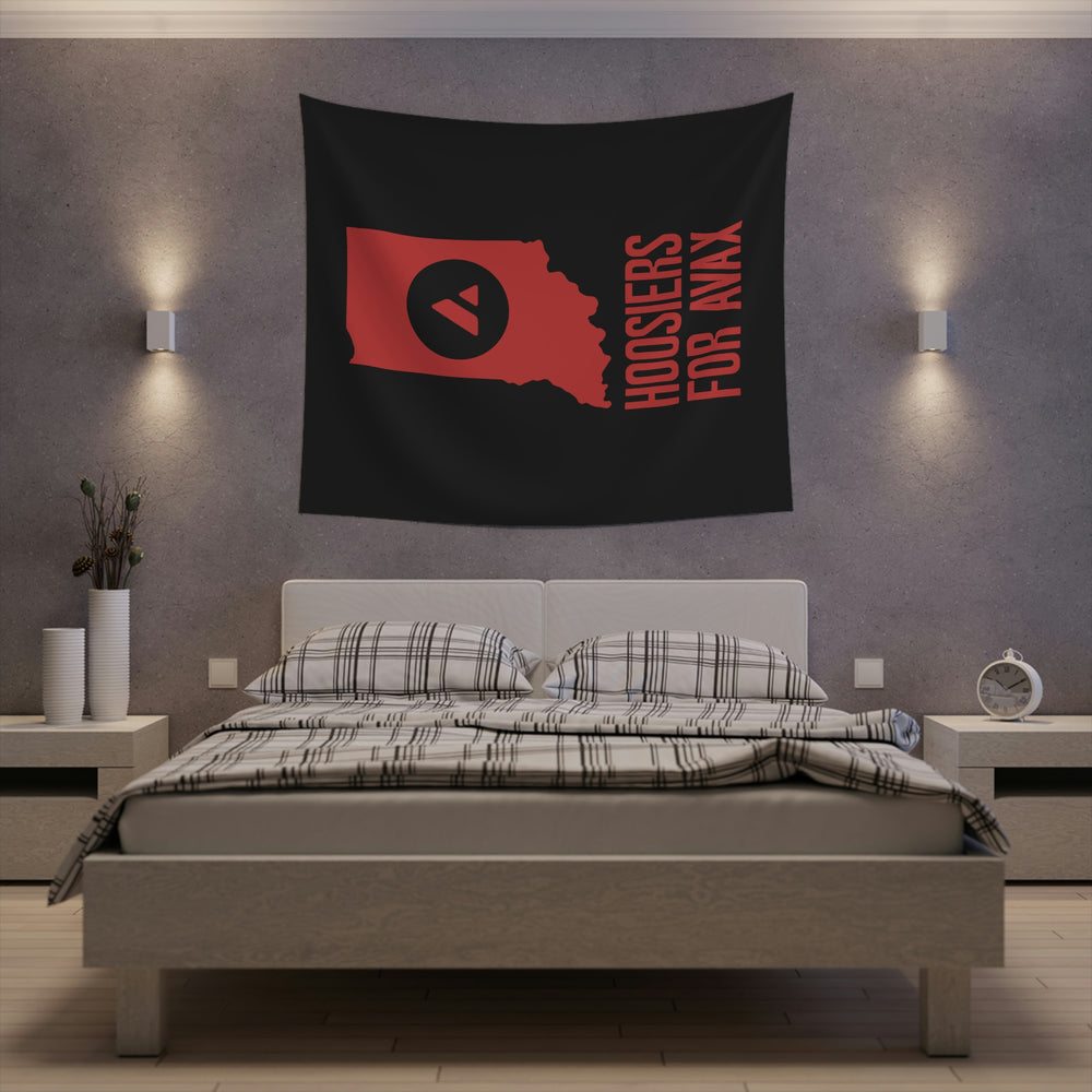 Hoosiers for Avax | Wall Tapestry