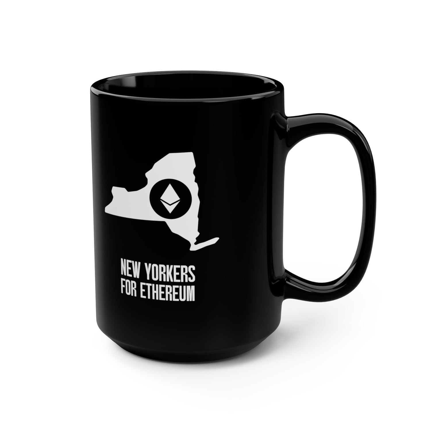 New Yorkers for Ethereum | Black Mug