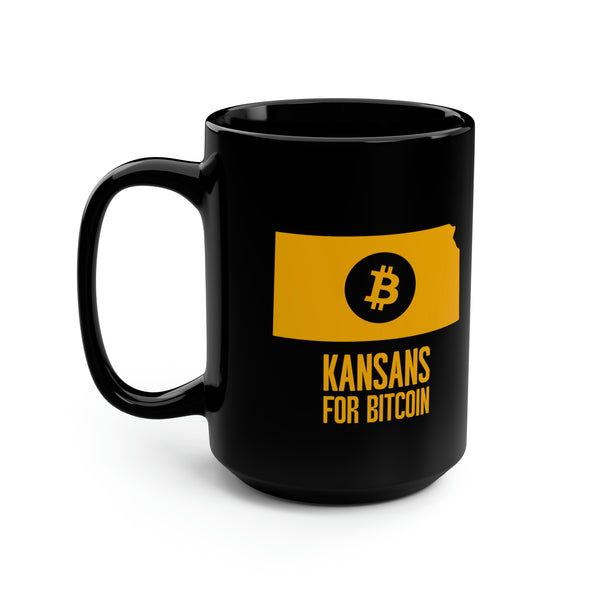 Kansans for Bitcoin | Black Mug