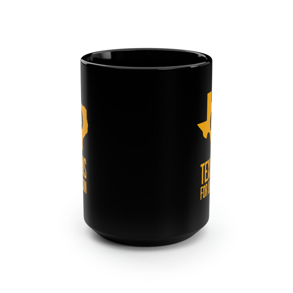 Texans for Bitcoin | Black Mug