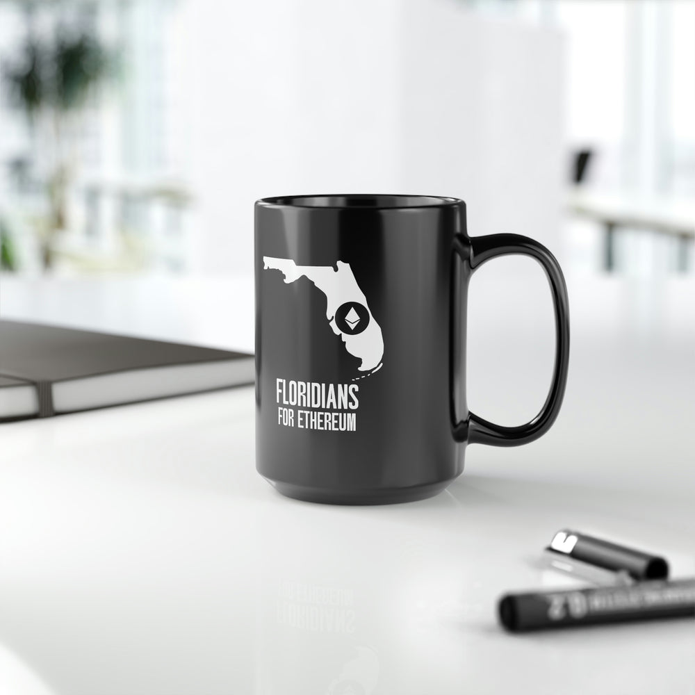 Floridians for Ethereum | Black Mug