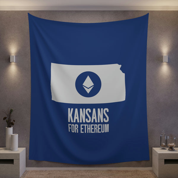 Kansans for Ethereum | Wall Tapestry