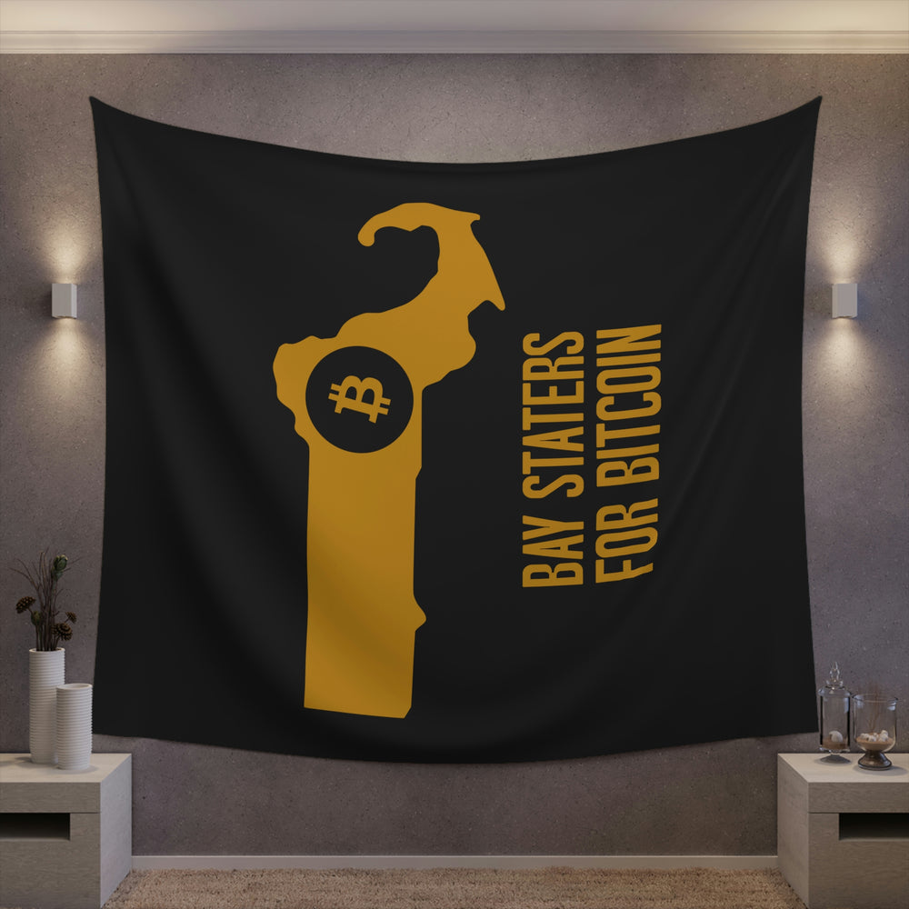 Bay Staters for Bitcoin | Wall Tapestry