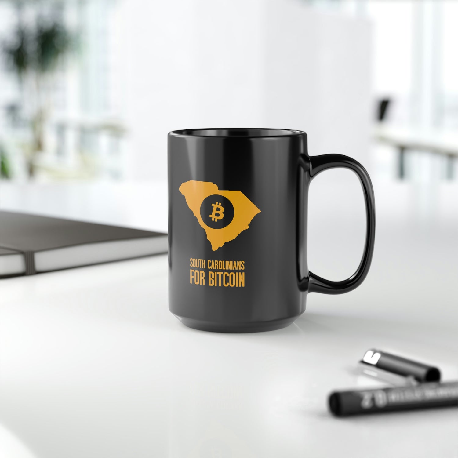 South Carolinians for Bitcoin | Black Mug