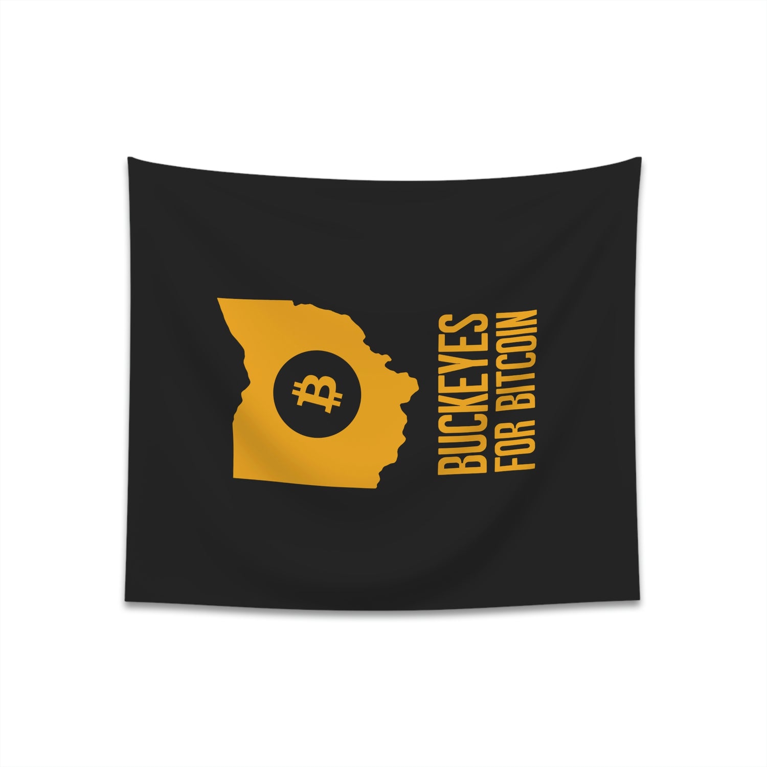 Buckeyes for Bitcoin | Wall Tapestry