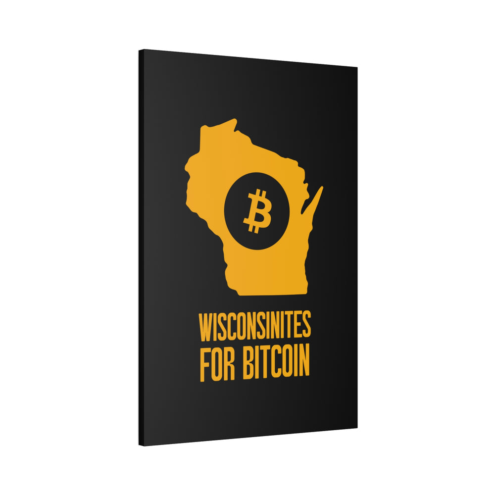 Wisconsinites for Bitcoin | Wall Canvas