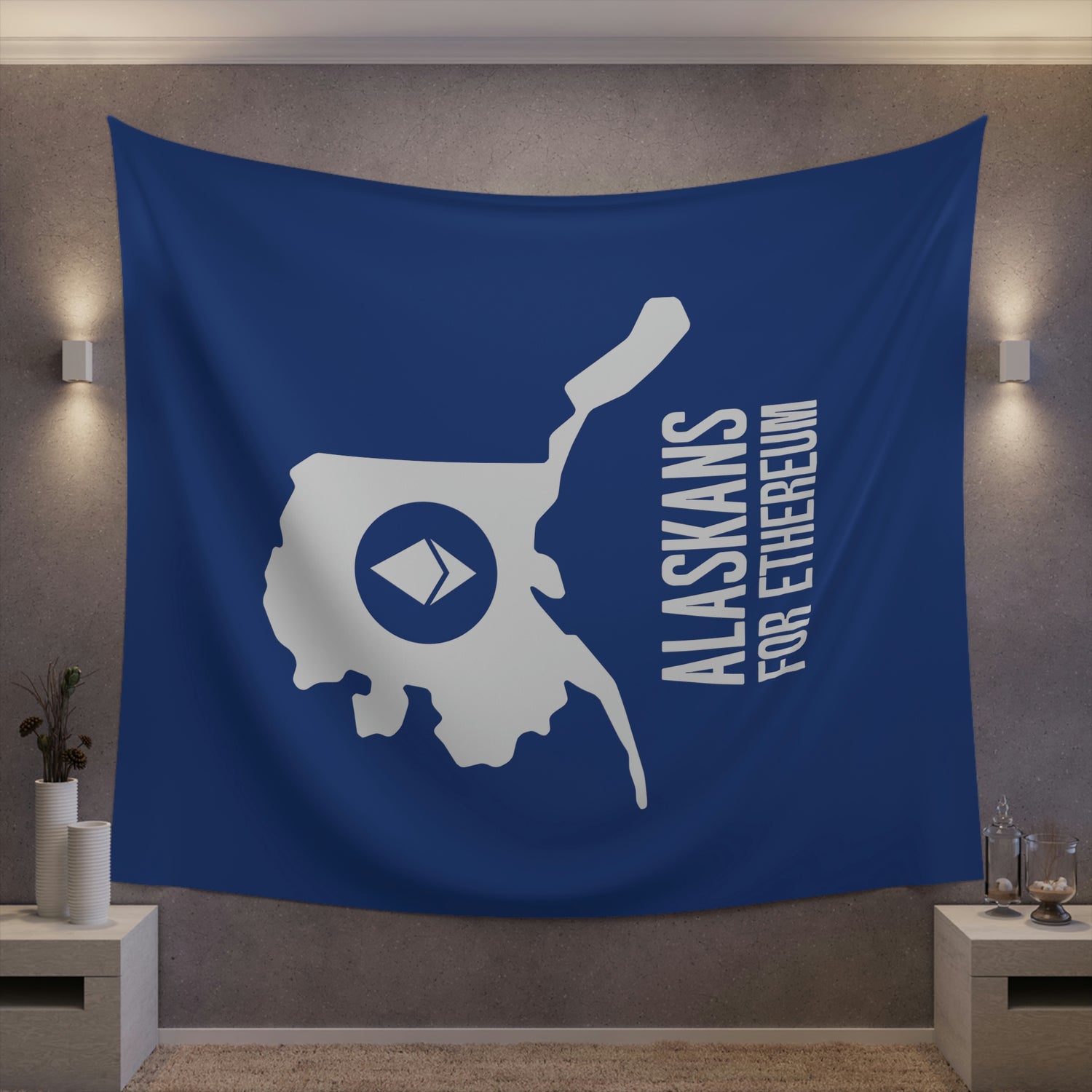 Alaskans for Ethereum | Wall Tapestry