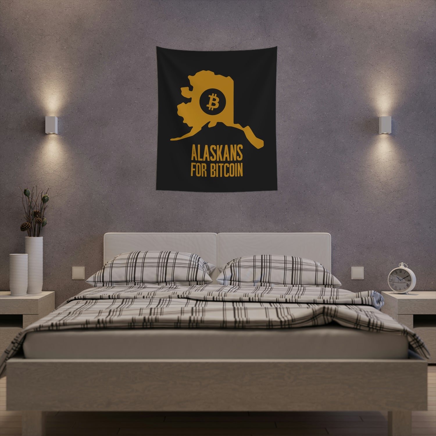 Alaskans for Bitcoin | Wall Tapestry