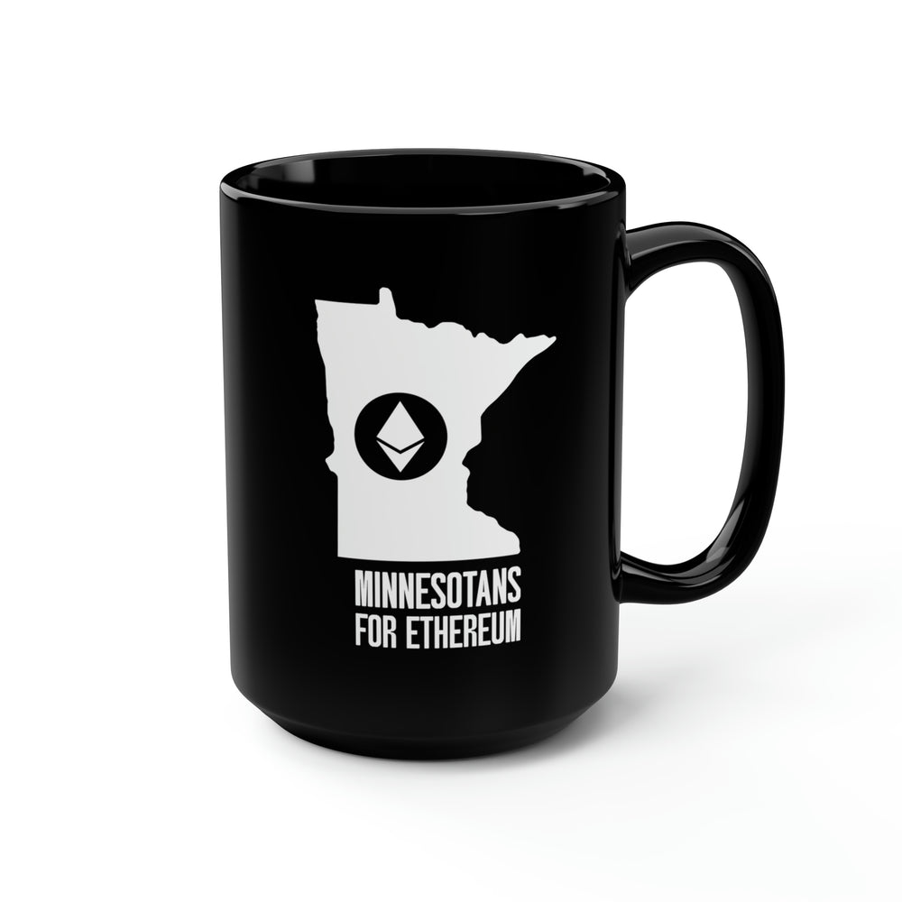 Minnesotans for Ethereum | Black Mug