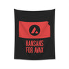 Kansans for Avax | Wall Tapestry