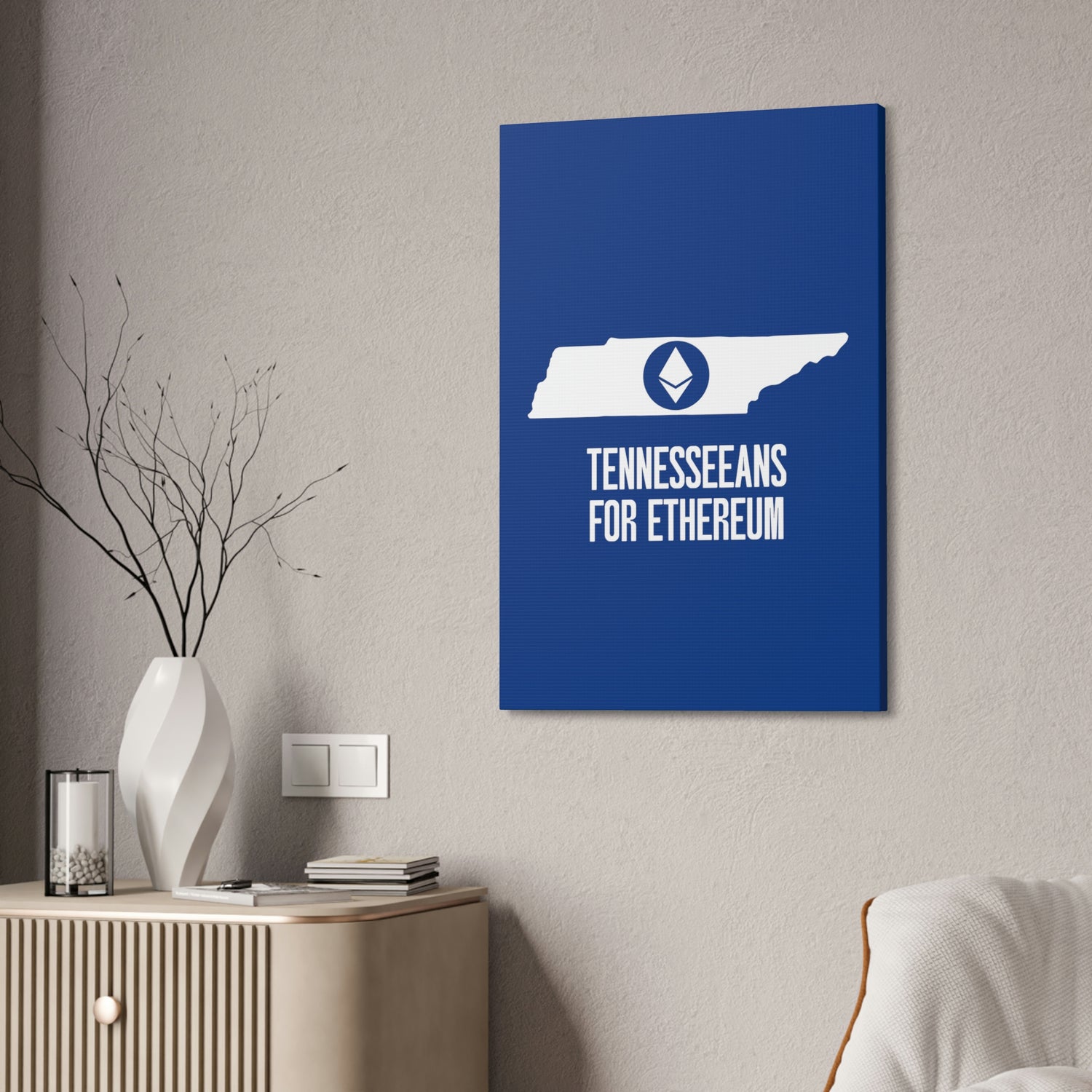 Tennesseeans for Ethereum | Wall Canvas