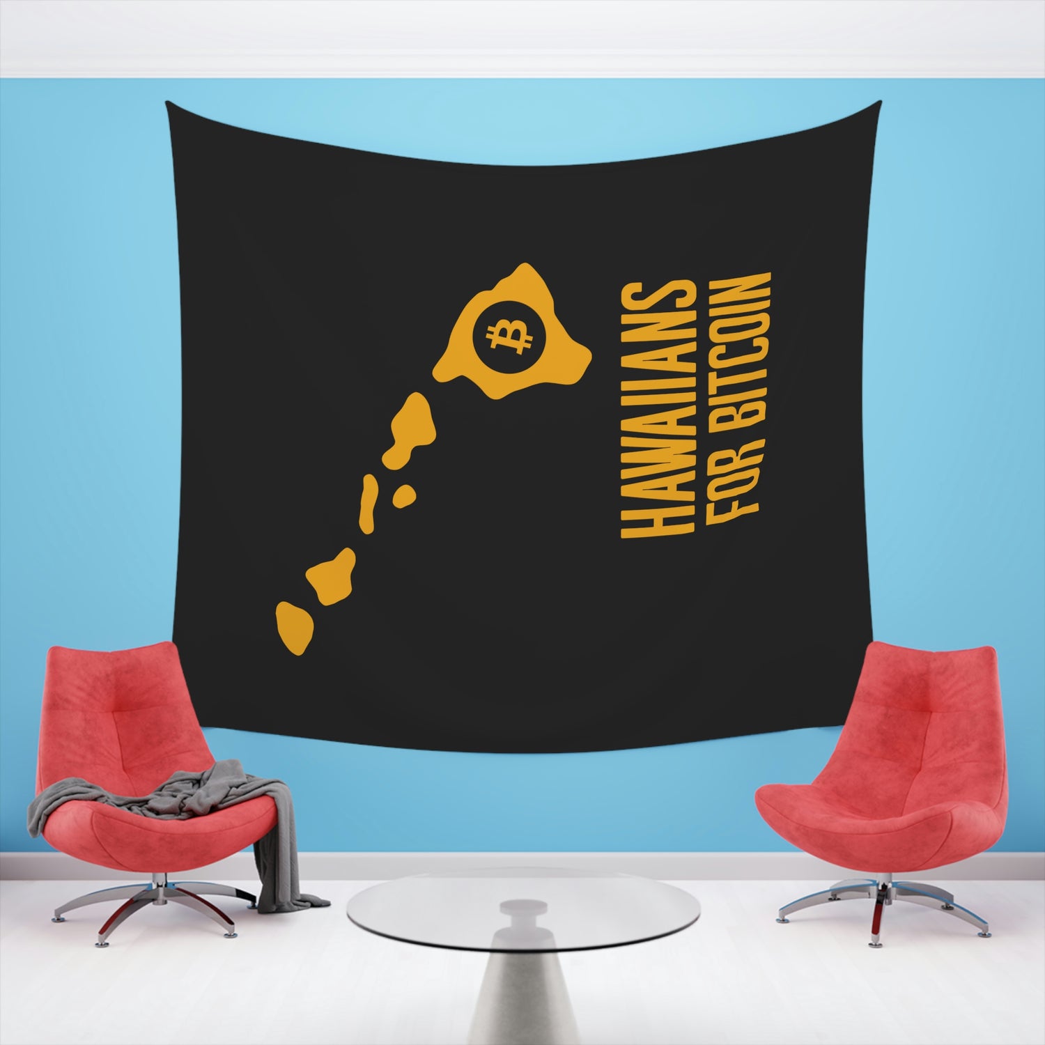 Hawaiians for Bitcoin | Wall Tapestry