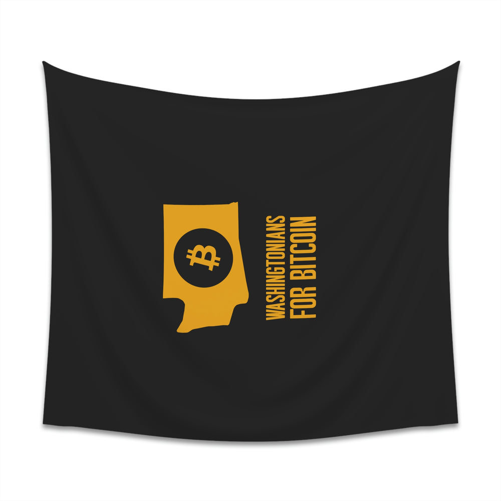 Washingtonians State for Bitcoin | Wall Tapestry