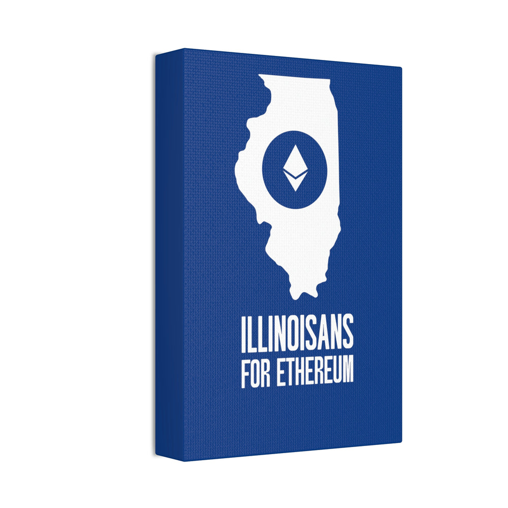 Illinoisans for Ethereum | Wall Canvas