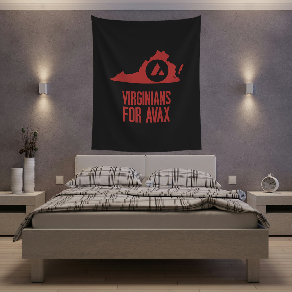 Virginians for Avax | Wall Tapestry