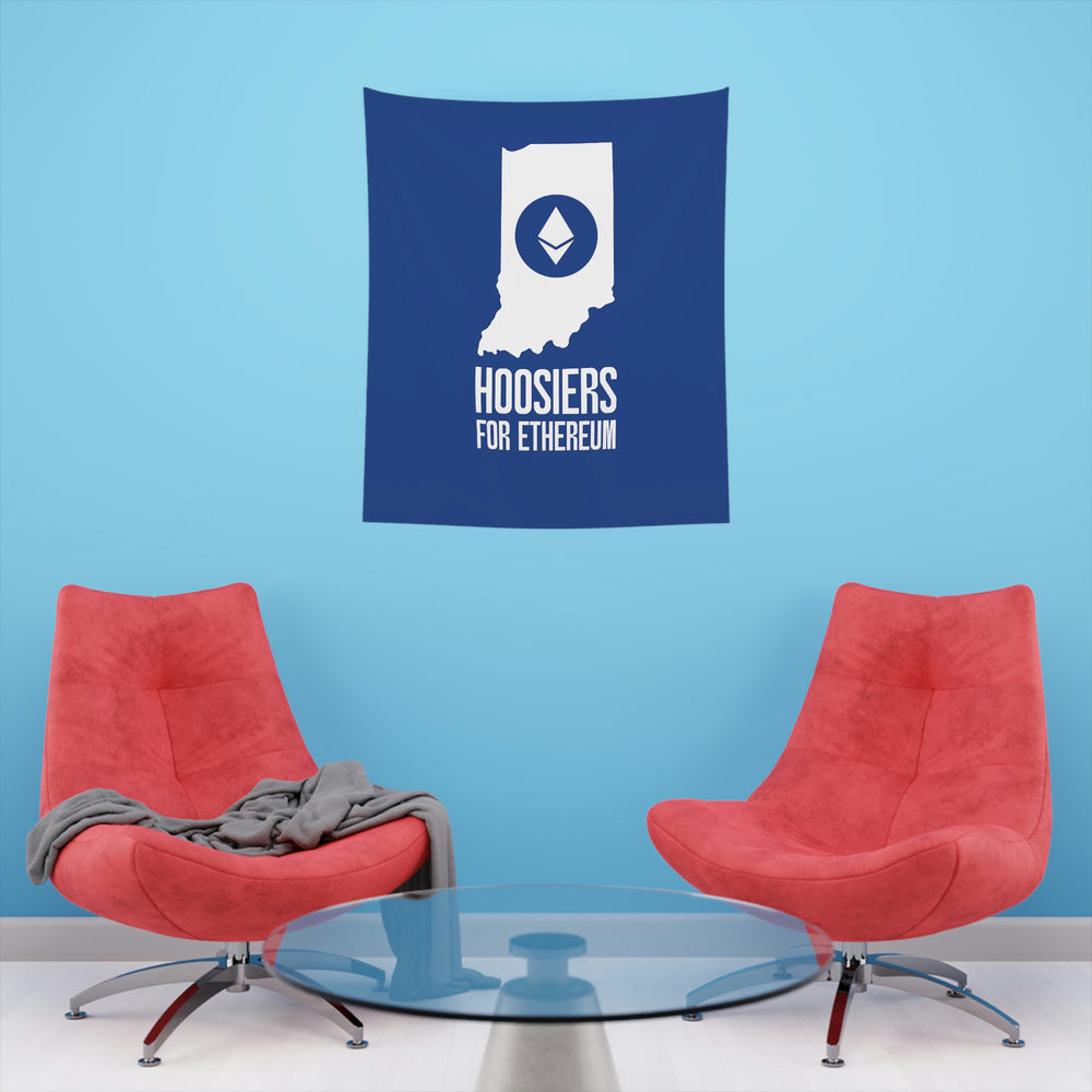 Hoosiers for Ethereum | Wall Tapestry